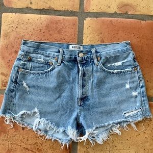 AGOLDE Parker Denim Shorts